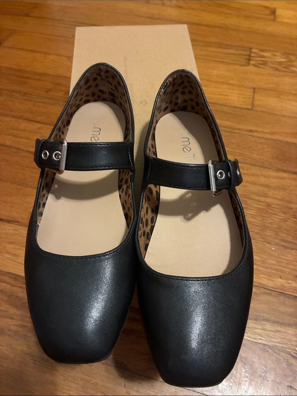 Me Too Black Mary Jane Shoes